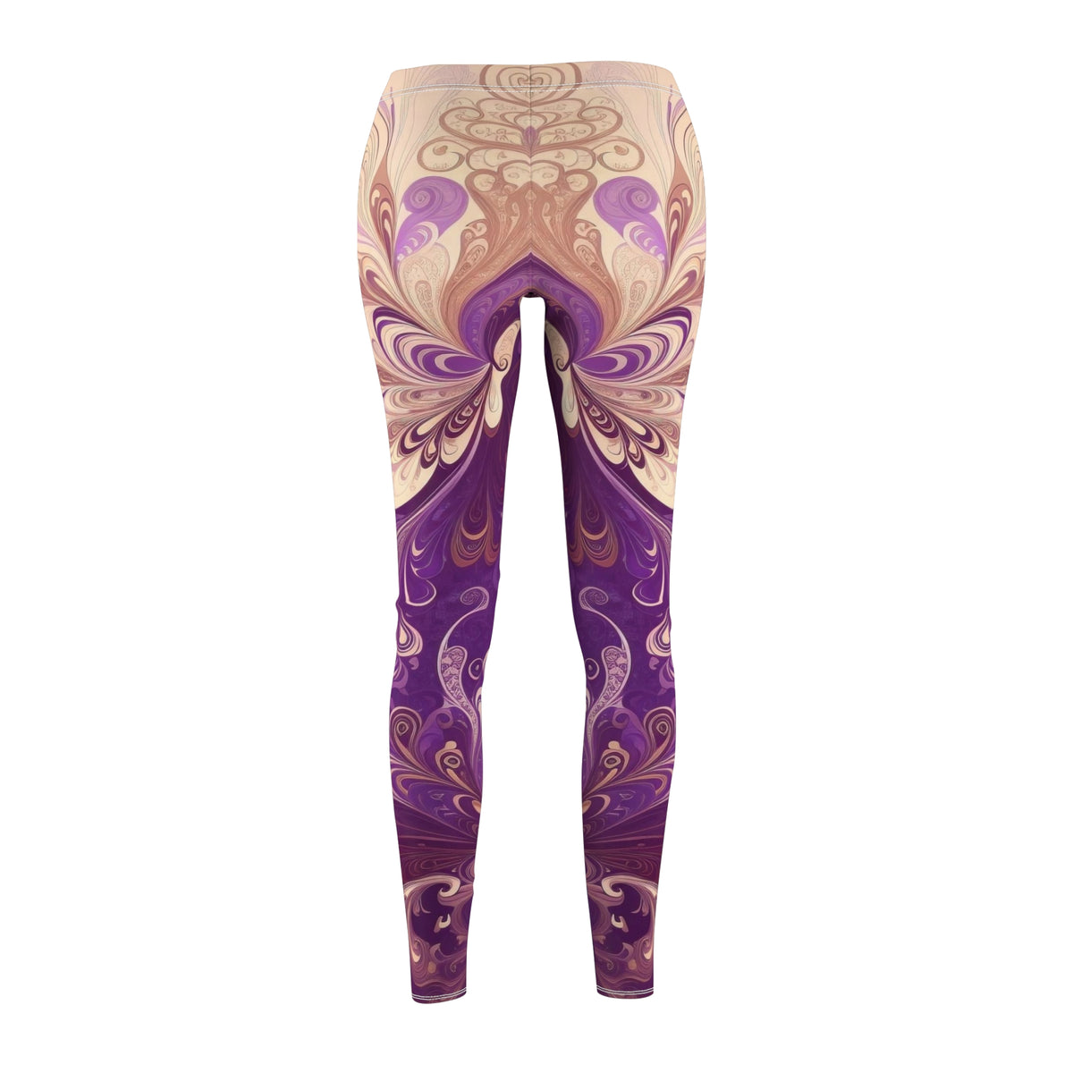 Lavender Girl Leggings - comfortable fit and stretchy fabric showcase