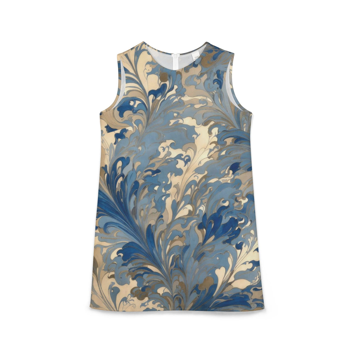 miller burton ... sald ... floral pastel blue..